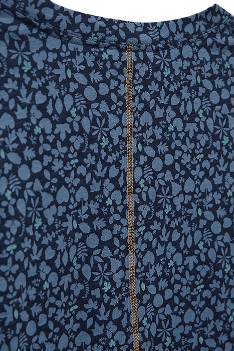 LONG SLEEVE NELLY TEE NAVY MULTI 4