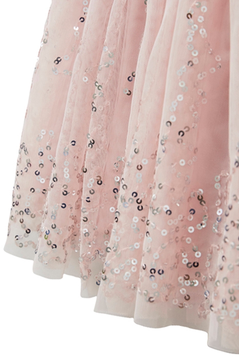 FIONA TUELLE SKIRT MID PINK 5