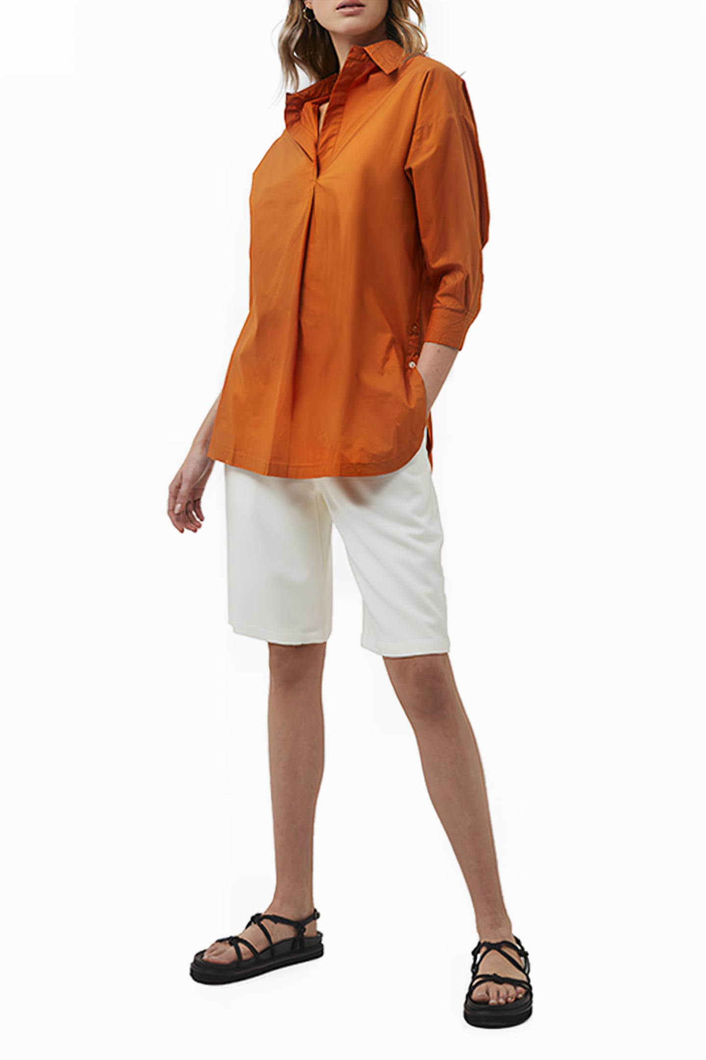 RHODES ORGANIC SHIRT COPPER SUNSET 1