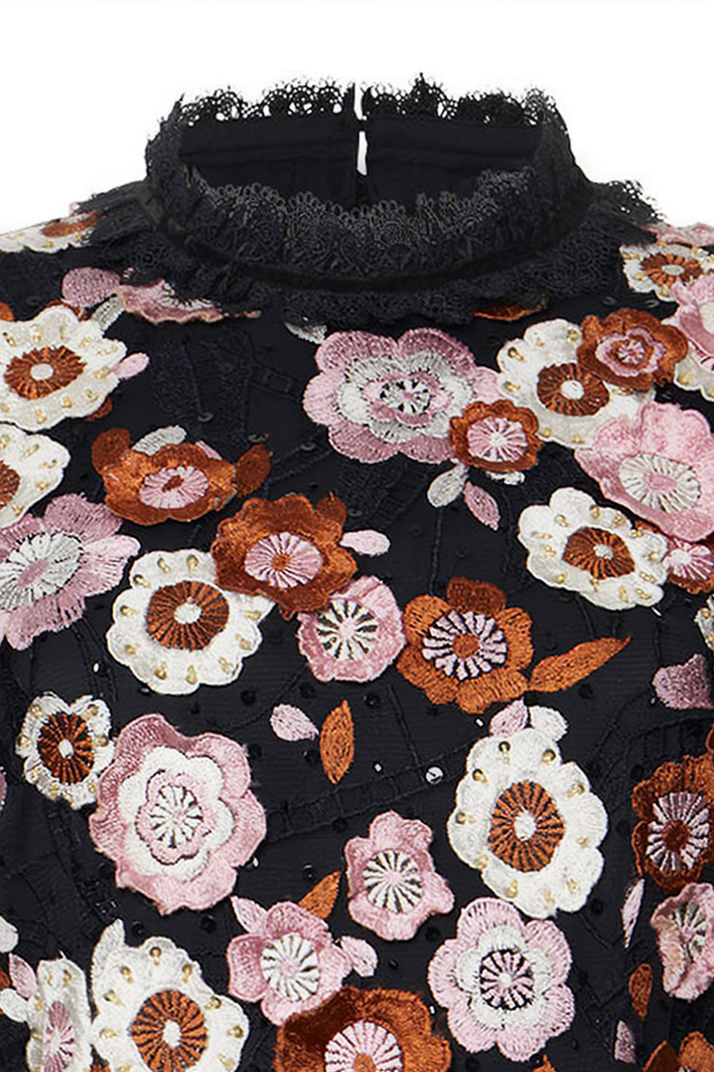 ASTRIDA ALIYHA LACE EMB DRESS MULTI 6