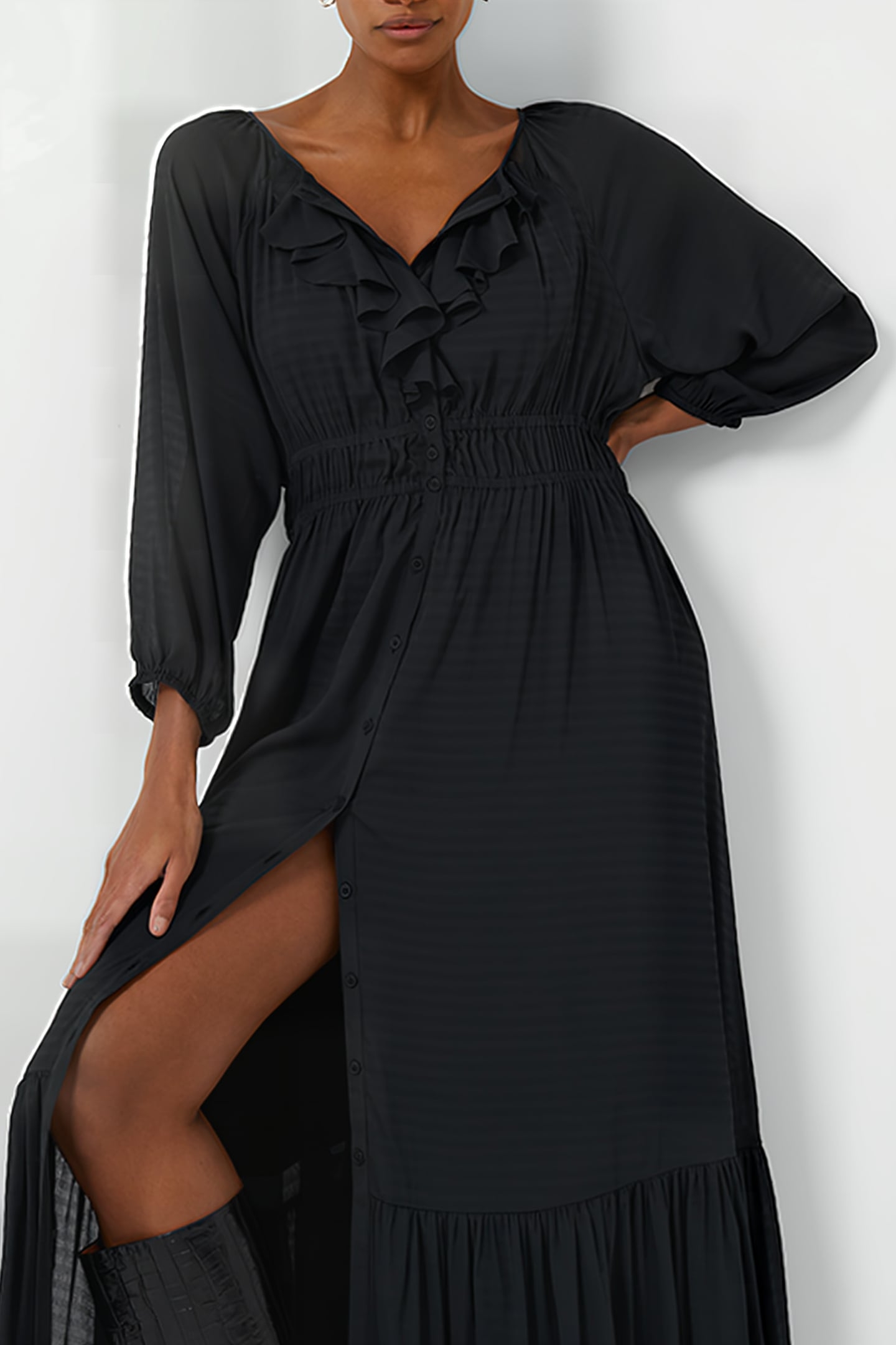 ANNA CORA PLEAT BUT DO MA DRES MOONLESS NIGHT 4