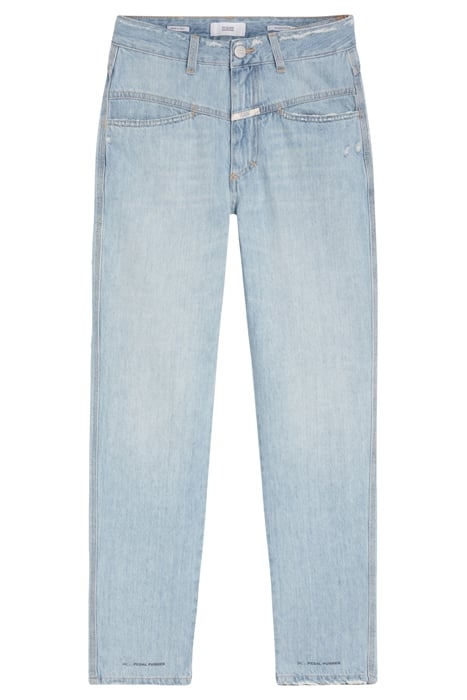 WOMEN PEDAL PUSHER JEANS LIGHT BLUE 8