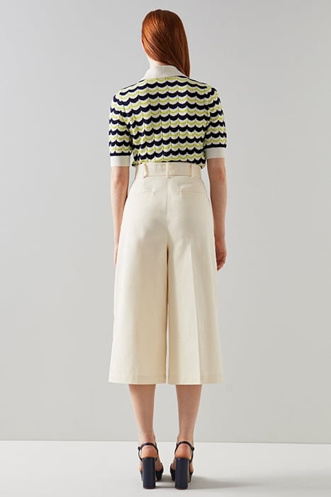 LENA WIDE-LEG & FLARED JEANS  CREAM 2