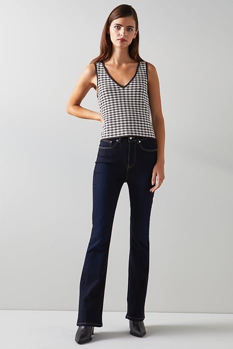 JASMINE TANKS & CAMI BLACK/CREAM 3