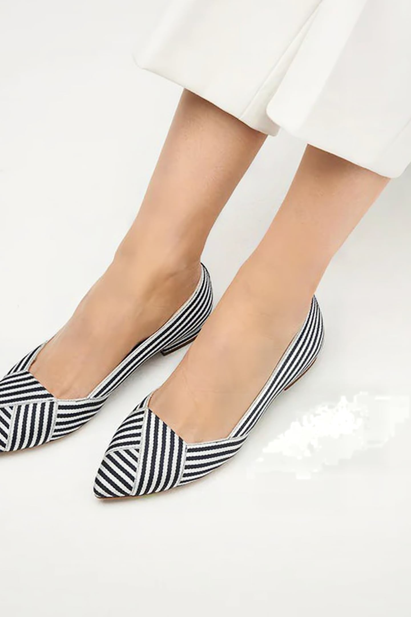 AVA BALLERINA SHOES NAVY 2