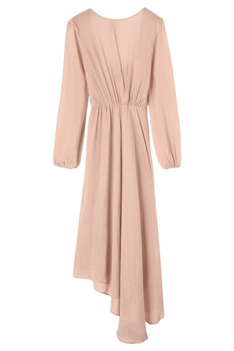 LONG GEORGETTE DRESS ROSE 1