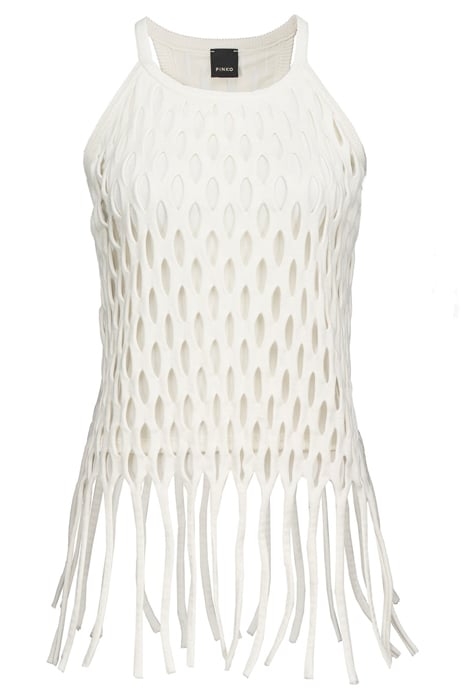 GETAFE TOP RETE CON FRANGE BEIGE G. MAROSO 6