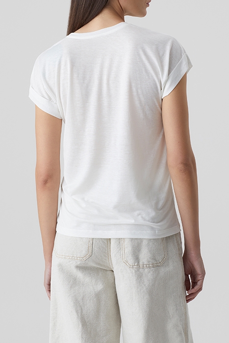 T-SHIRT SOFT V T-SHIRTS IVORY 2