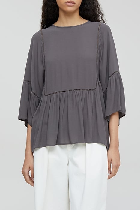 LENI SHIRTS & BLOUSES DARK NICKEL 1