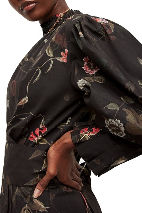 LUNA KANESHON DRESS BLACK 5