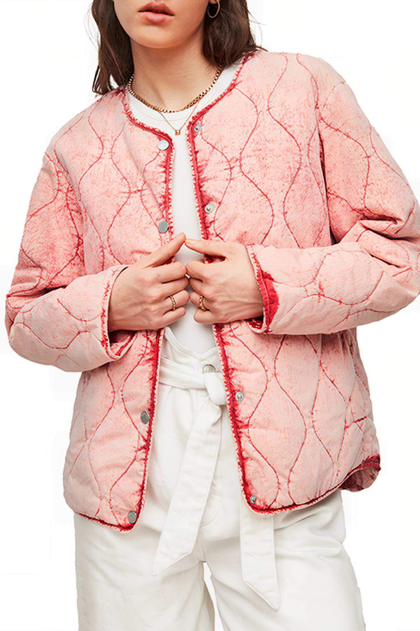 REIGN JACKET PINK 1
