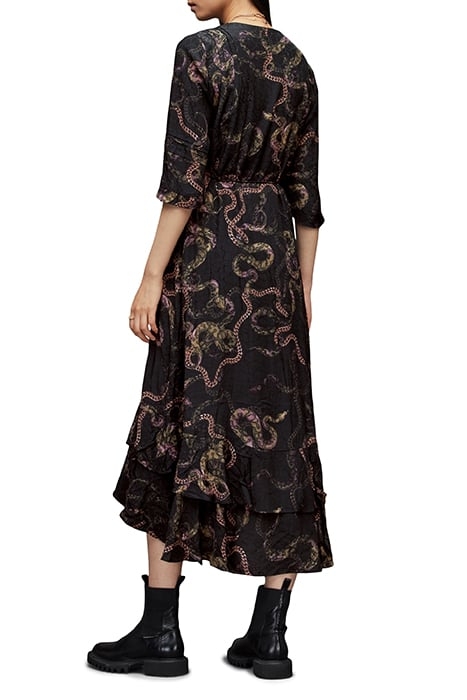 DELANA TEMPEST DRESS DEEP GREEN 2