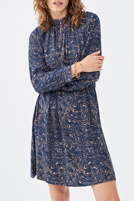 PRETTY PRINT ECOVERO® VISCOSE SHORT DRESS 2