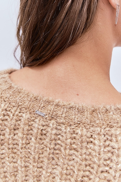 SESAME PURE EDITION SWEATER WITH PRETTY STITCHING 5