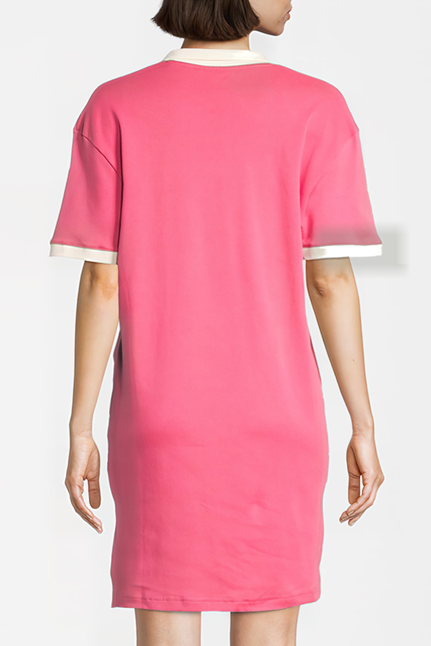 TREBEN POLO DRESS CARMINE 3