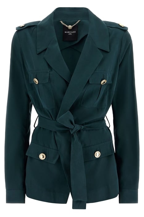 MALIKA JACKET CHENILLE GREEN 4