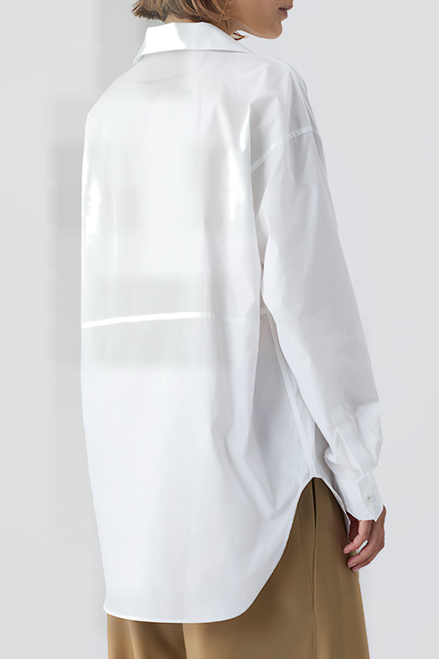 CLOSED WOMEN OVERSIZE SHIRT SHIRTS & BLOUSES WHITE 2