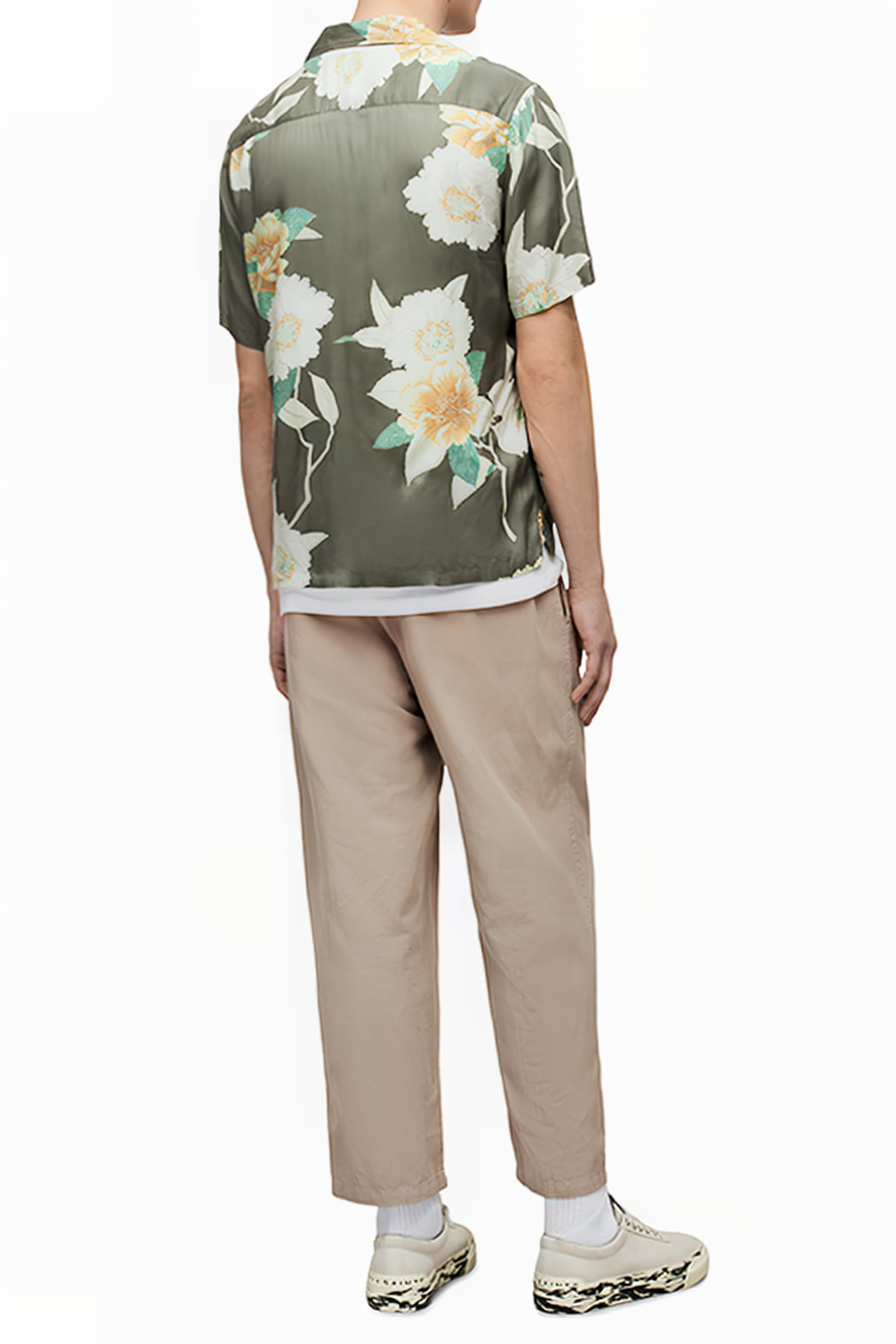 ARCHER TROUSER BLEACHED KHAKI GRN 3