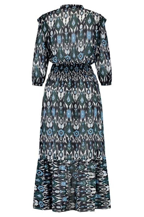 ROSIE MAXI DRESS FOLKLORE BLUE 2