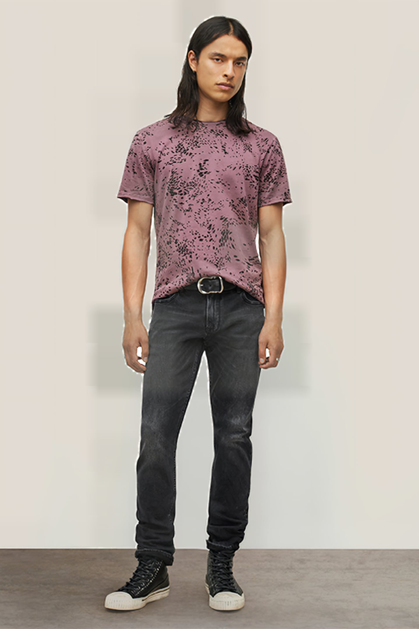 HESTER SS SWIRLING CHEETAH CREW OXBLOOD 3