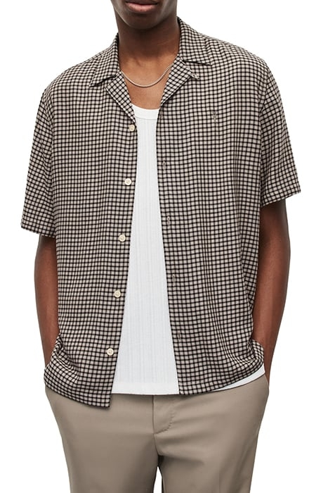 GLENDALE SS SHIRT PALE TAUPE 1