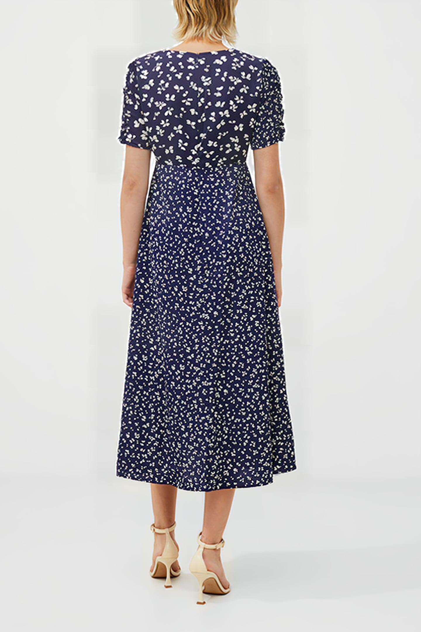 VEE L DK NAVY/ECRU 2