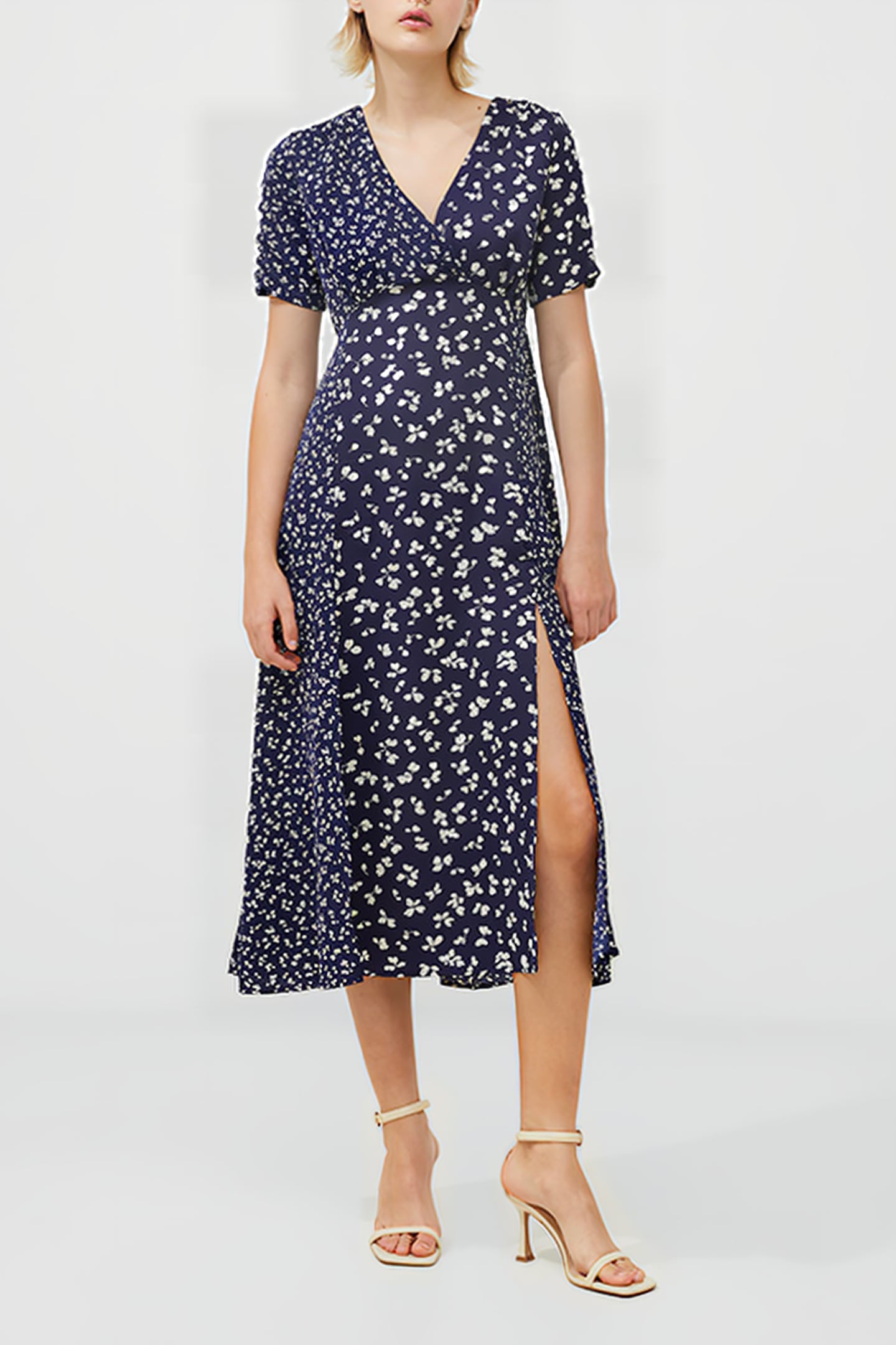 VEE L DK NAVY/ECRU 1