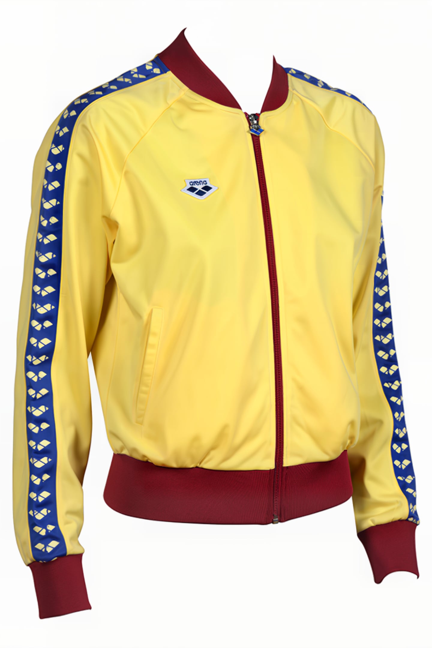 W RELAX IV TEAM JACKET BUTTER BURGUNDY 7