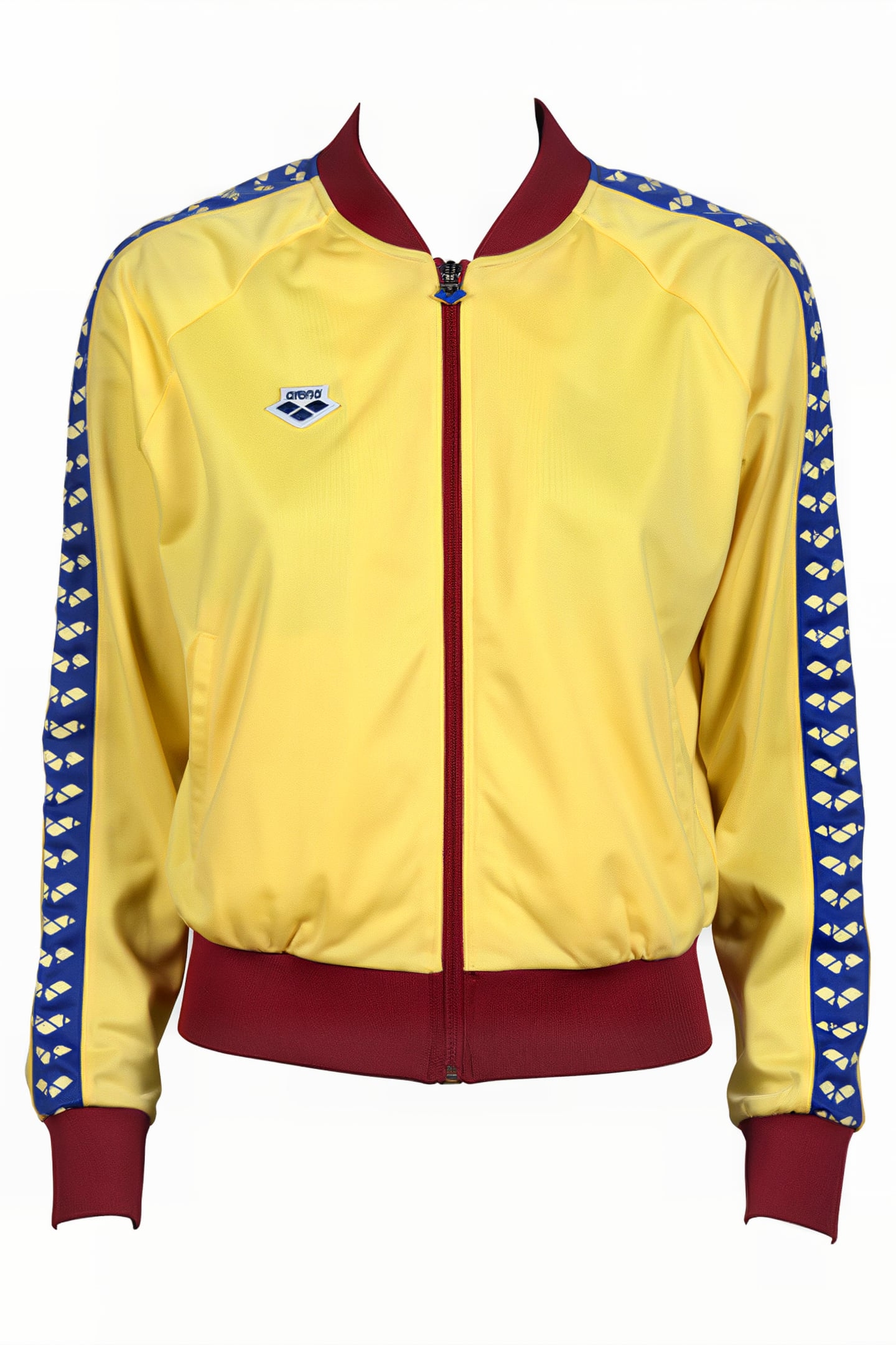 W RELAX IV TEAM JACKET BUTTER BURGUNDY 4