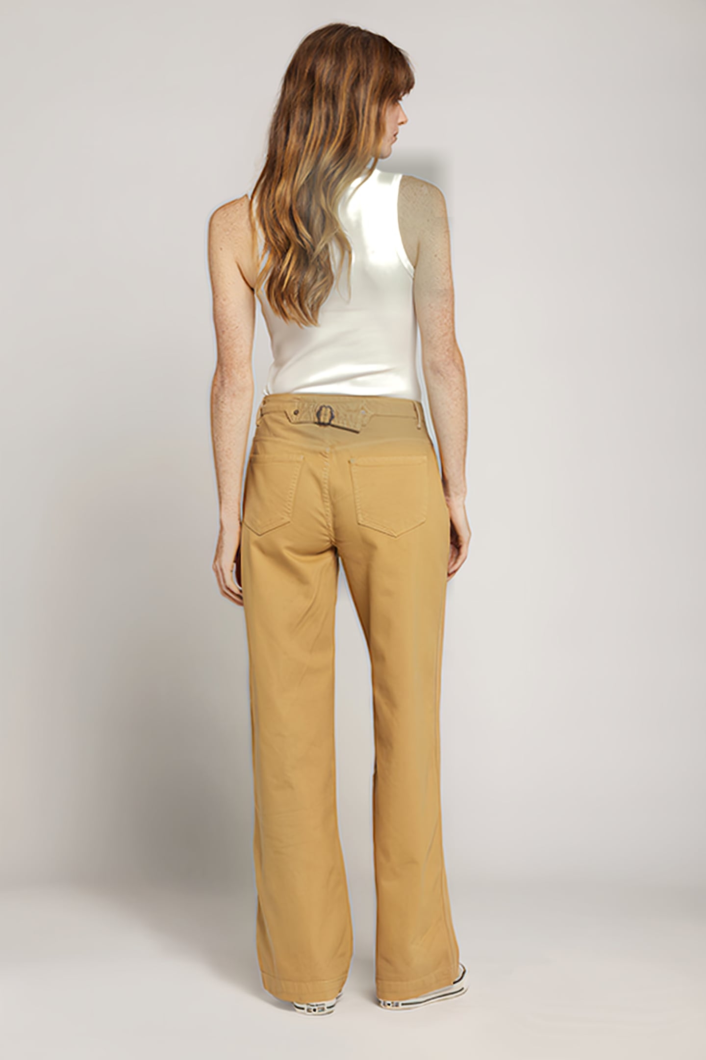 THE POSTMAN WIDE LEG CARAMEL 2