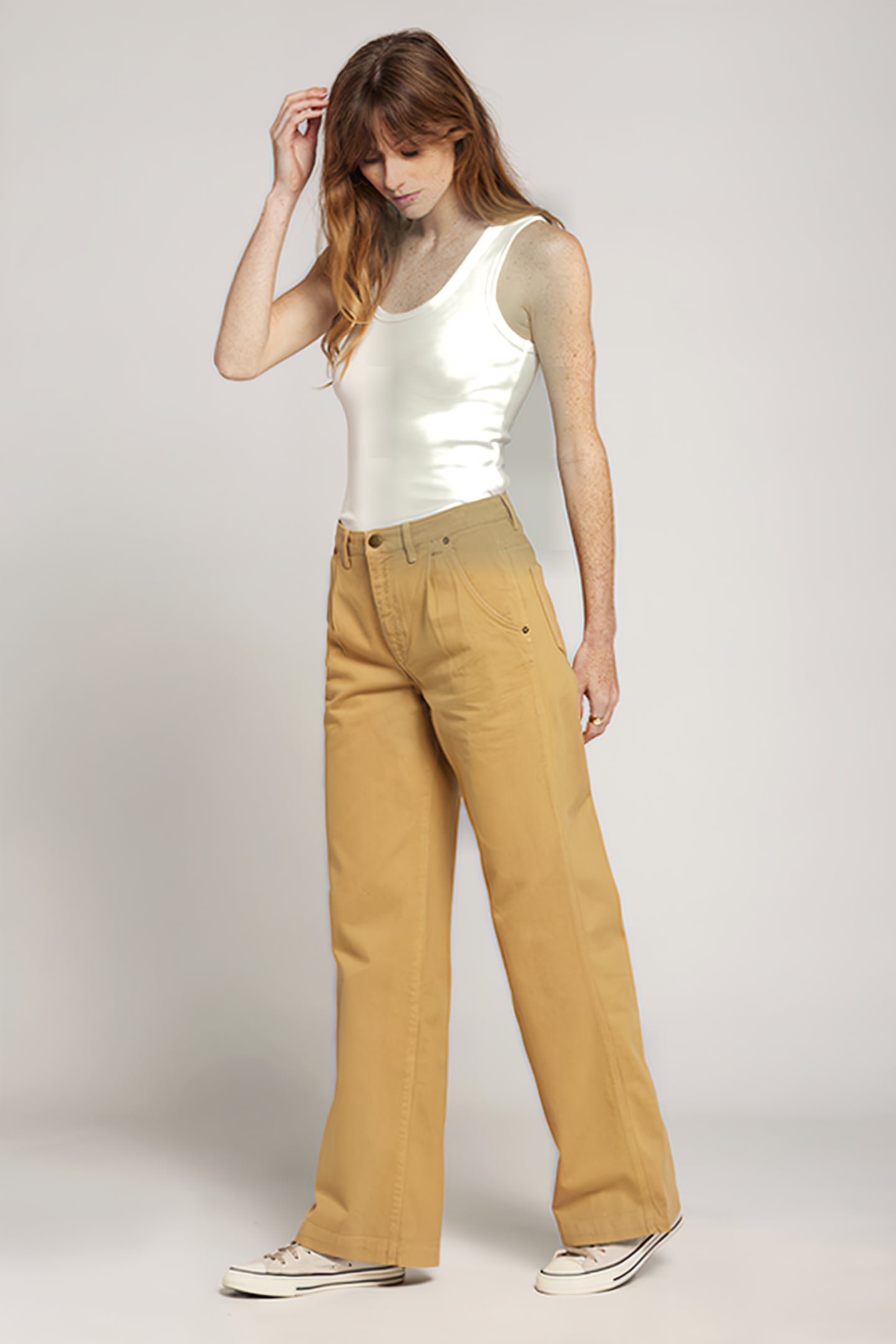 THE POSTMAN WIDE LEG CARAMEL 3