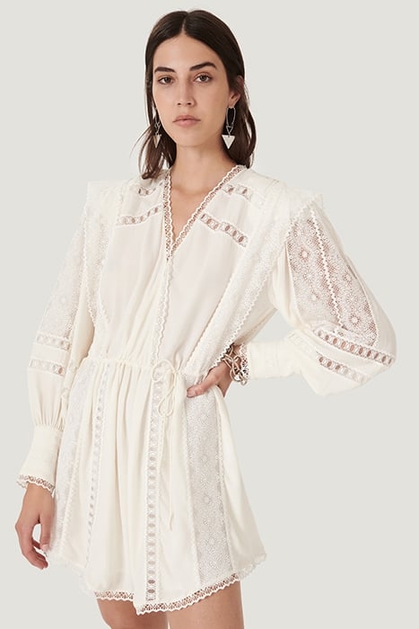 CASSIE DRESS IN ECRU DRESS 1