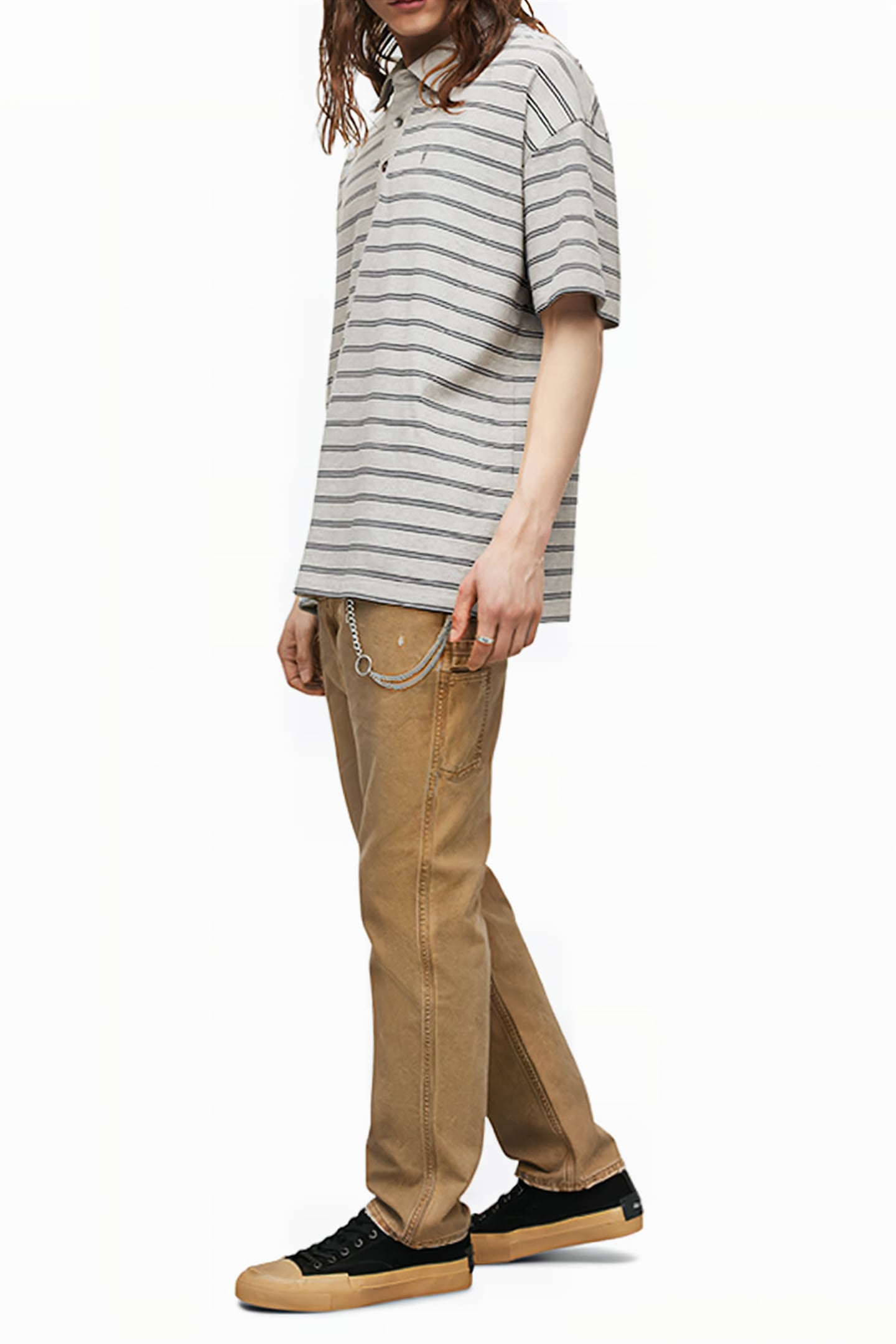 HAYDEN SS POLO GREY MARL 4