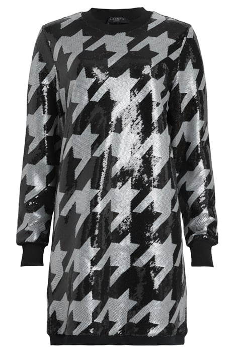 JUELA TONI DRESS BLACK/WHITE 7