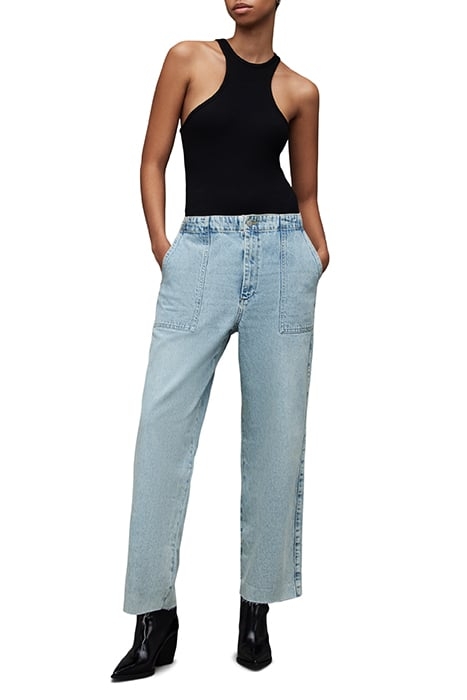 FREYA STRAIGHT JEAN VINTAGE INDIGO 1