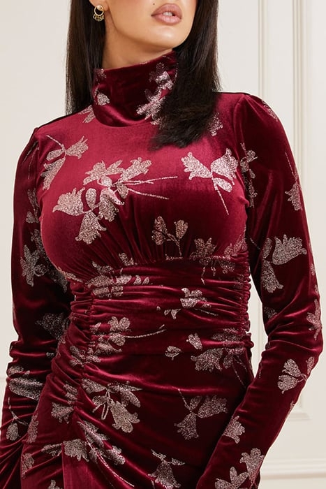 ANGELICA TABITHA MAX PURPLE PETAL WITH MAXI DRESS 7