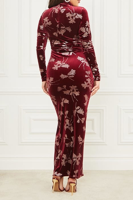 ANGELICA TABITHA MAX PURPLE PETAL WITH MAXI DRESS 2