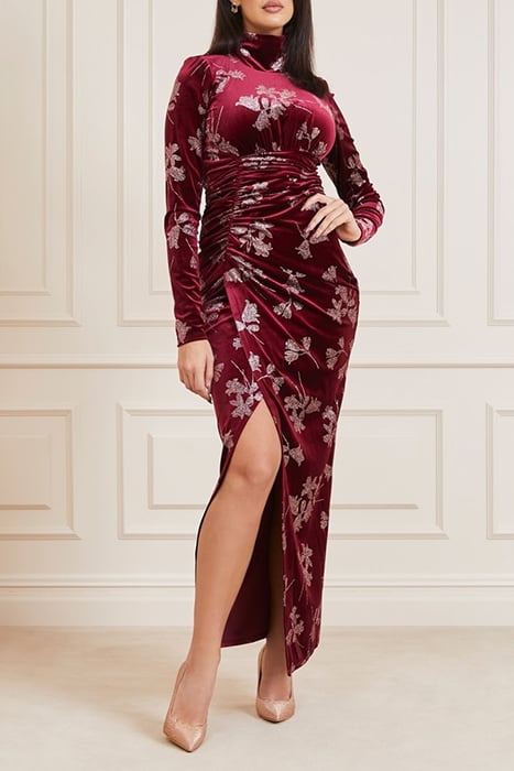 ANGELICA TABITHA MAX PURPLE PETAL WITH MAXI DRESS 1