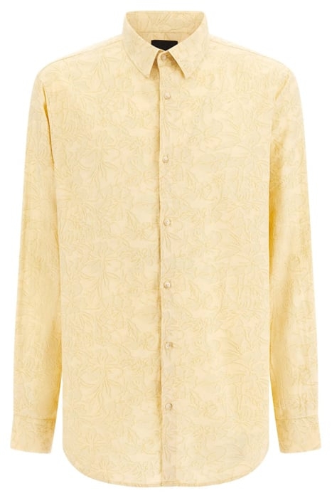 JOE IT COLLAR NOTCHE YELLOW FOLIAGE PRINT 4