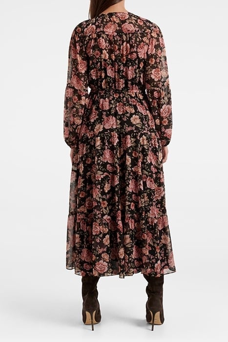 PIXIE LONG SLEEVE BOHO MAXI DRESS KINGSFORD FLORAL 2