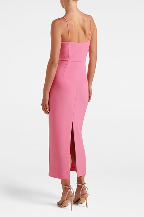 ELSA CORSET BODYCON MIDI CARNATION 2