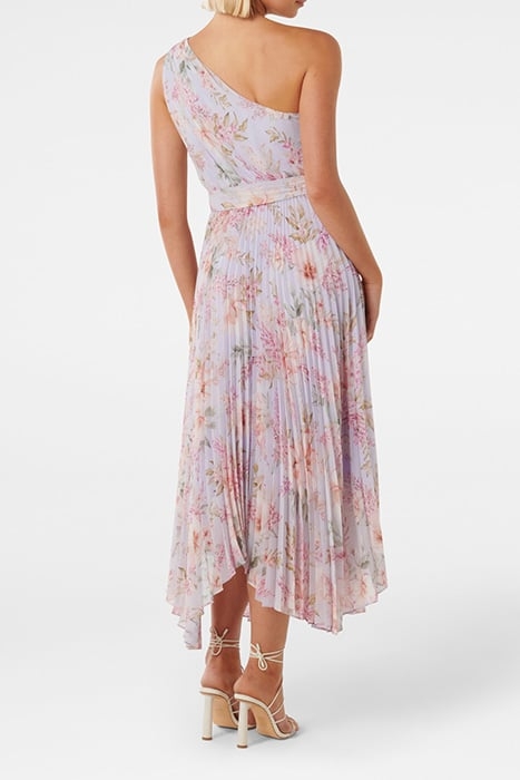 BRONTE PRINTED PLEAT MIDI DRESS WARWICK FLORAL 2