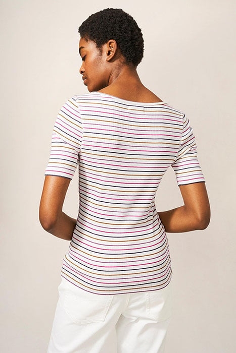 SHERBET TEE WHITE MULTI 2