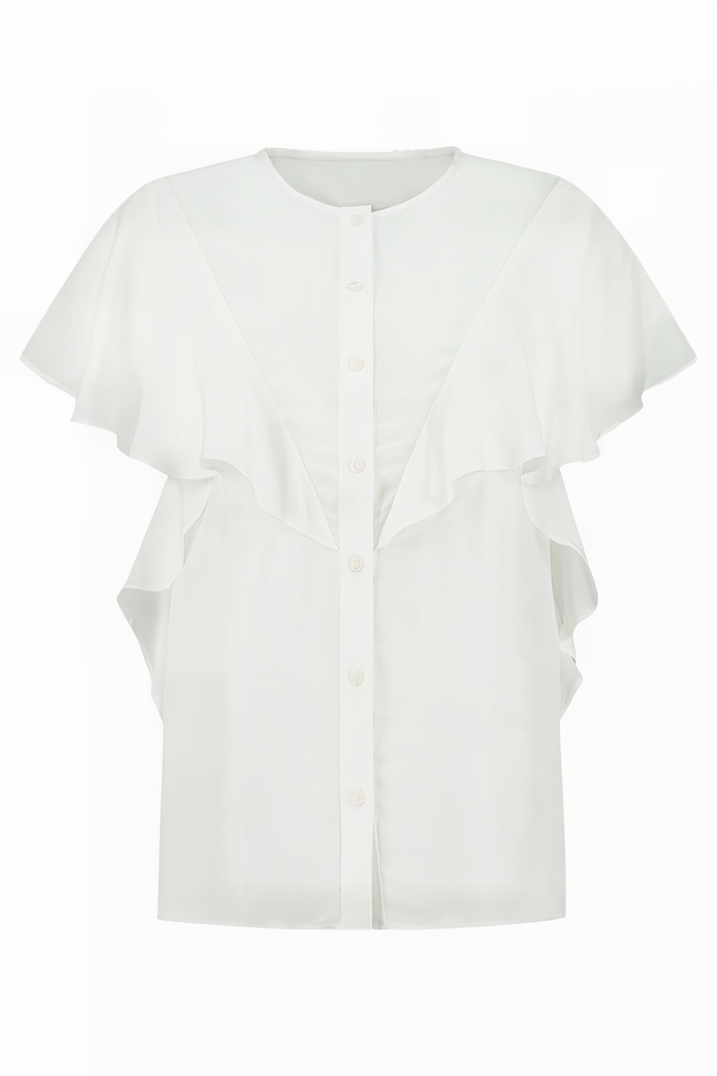 RUBAN SHORTSLEEVE BLOUSE OFF WHITE 1