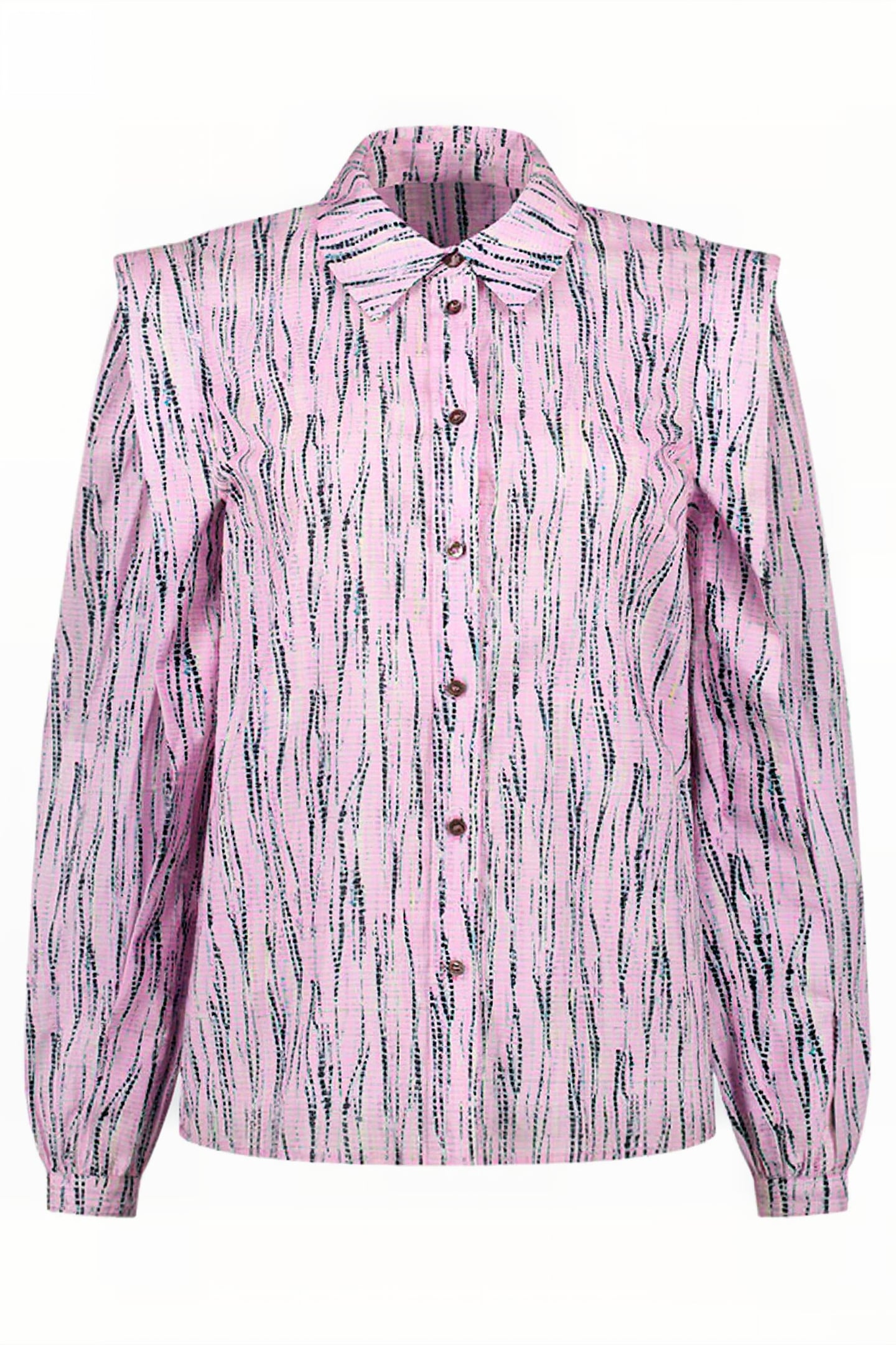 RAINA BLOUSE SHIBORI LEMONADE 2