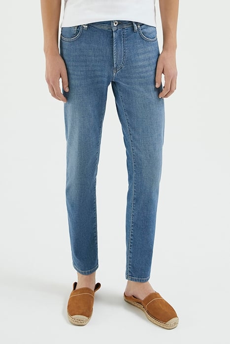 INDIGO COSY SLIM JEANS 1