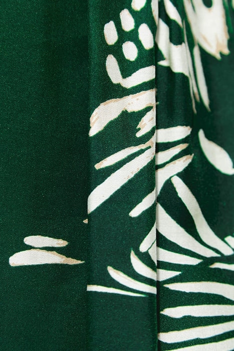 PURE EDITION – GREEN JUNGLE VIBE PRINT SHORT SKIRT 6