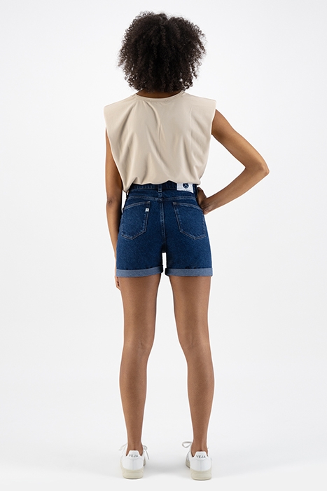 MARILYN SHORT STONE INDIGO 4