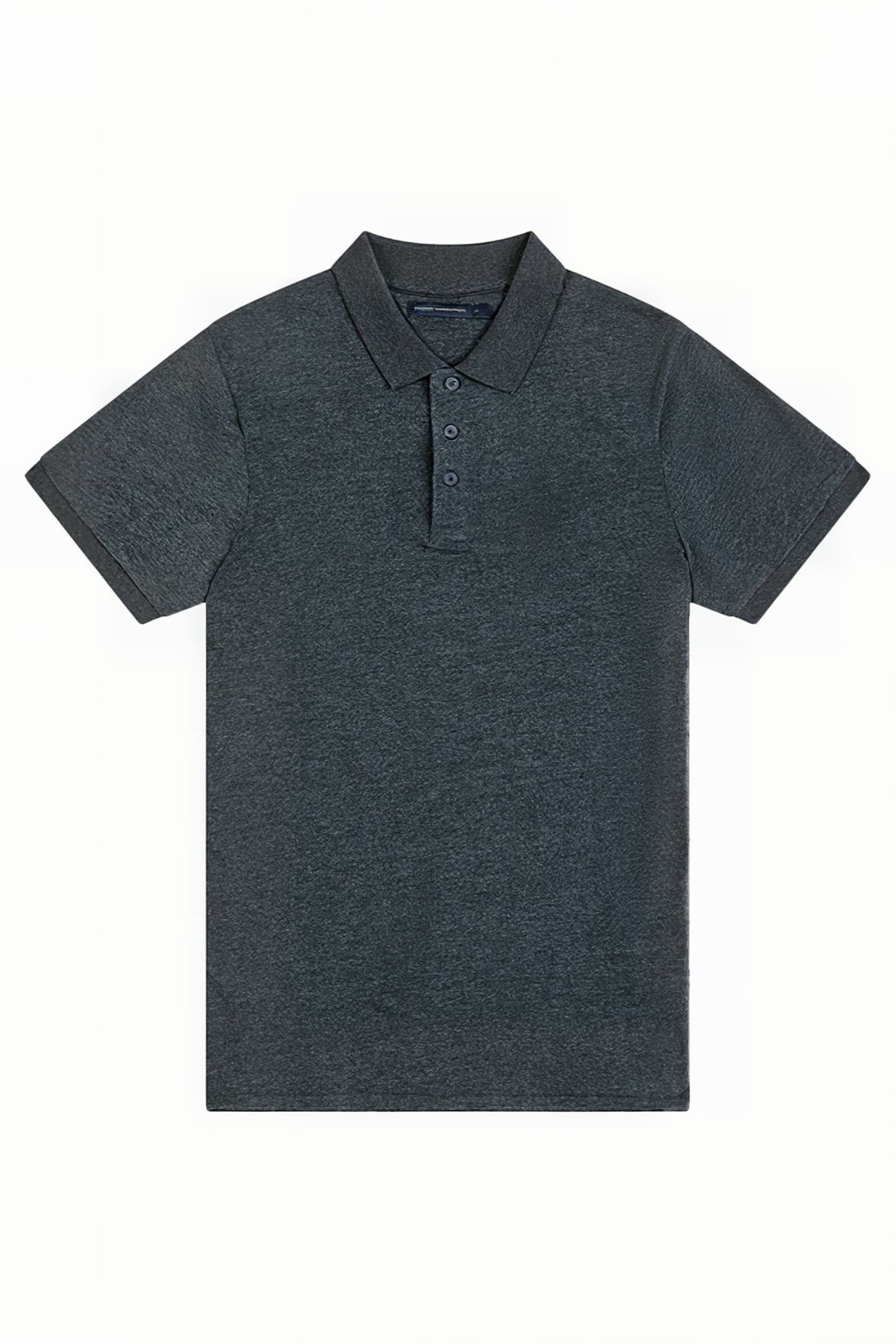 JERSEY POLO SHIRT CHARCOAL 3