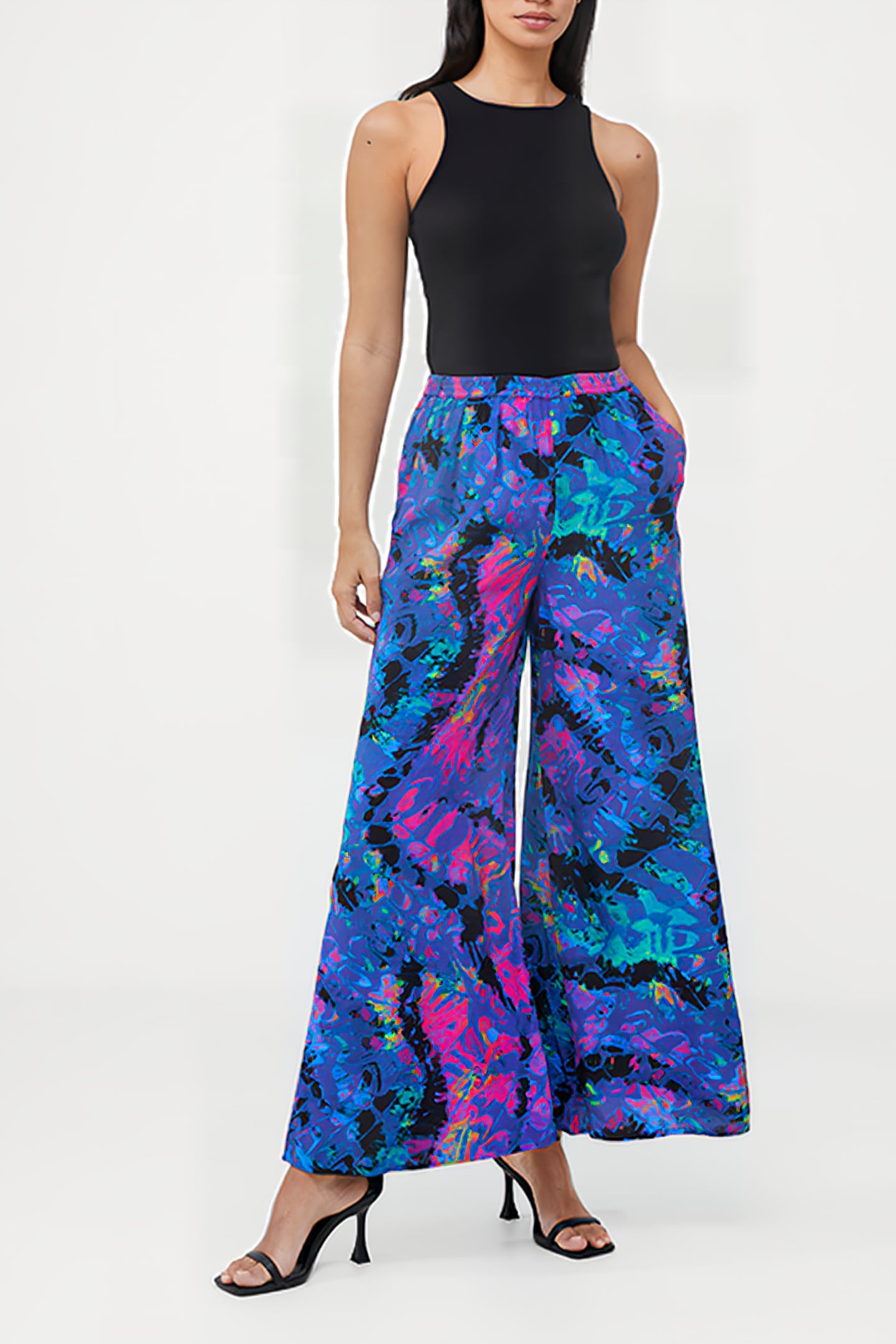 GABRIELLA DELPH TROUSERS BLUE DEPTHS 1